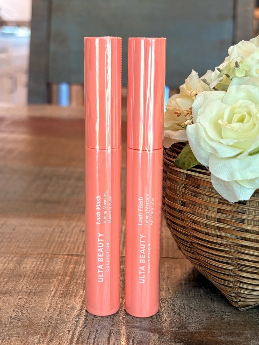 NEW Ulta Beauty LASH FLASH Tubing Mascara in JET BLACK Full Size DUO!